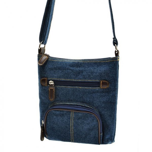 Retro One-shoulder Portable Denim Shoulder Bag