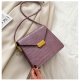 Stone pattern small square bag wild shoulder bag